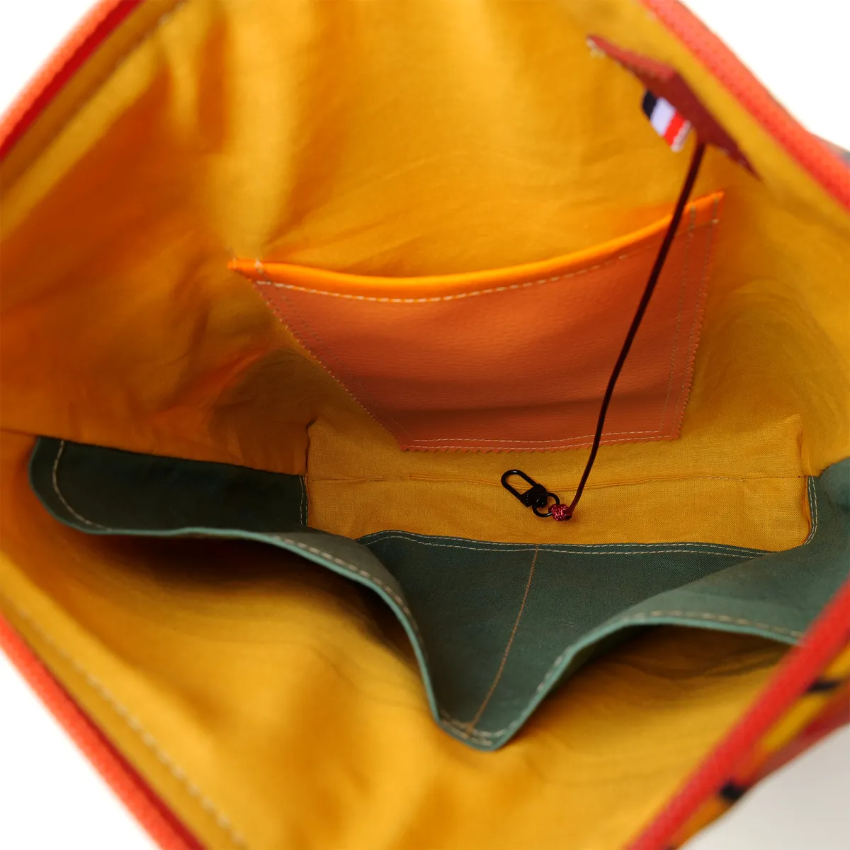Sac à main Coton d'Avril bandoulière VERDON Feuilles