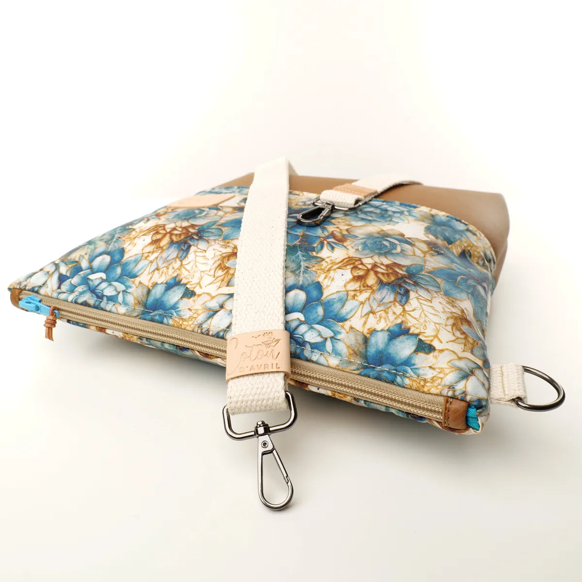 Sac à main bandoulière Coton d'Avril VERDON Arello