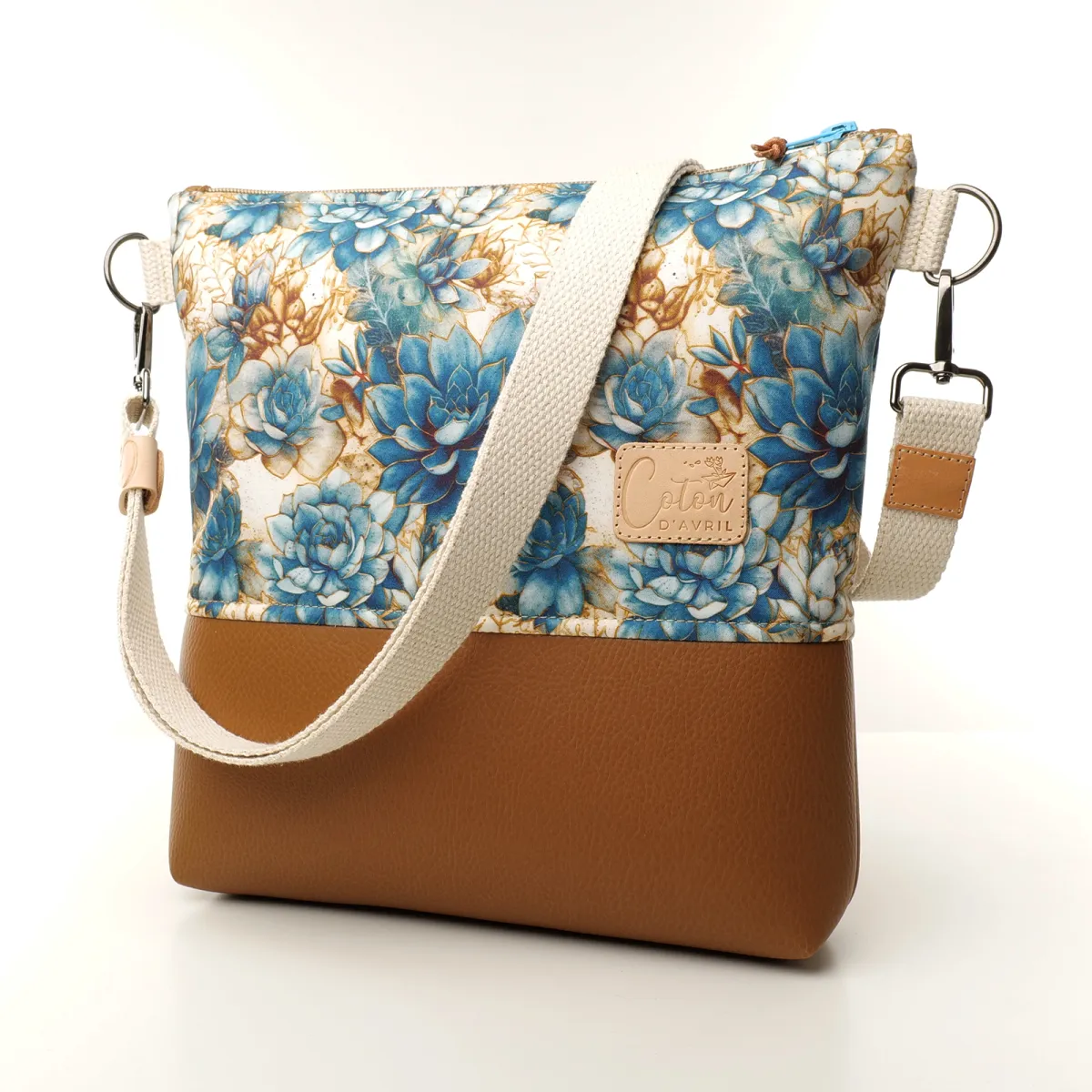 Sac à main bandoulière Coton d'Avril VERDON Arello