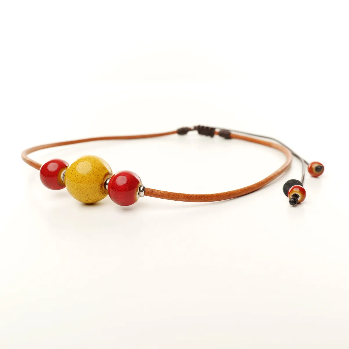 Collier Coton d'Avril ANAÏS Citron