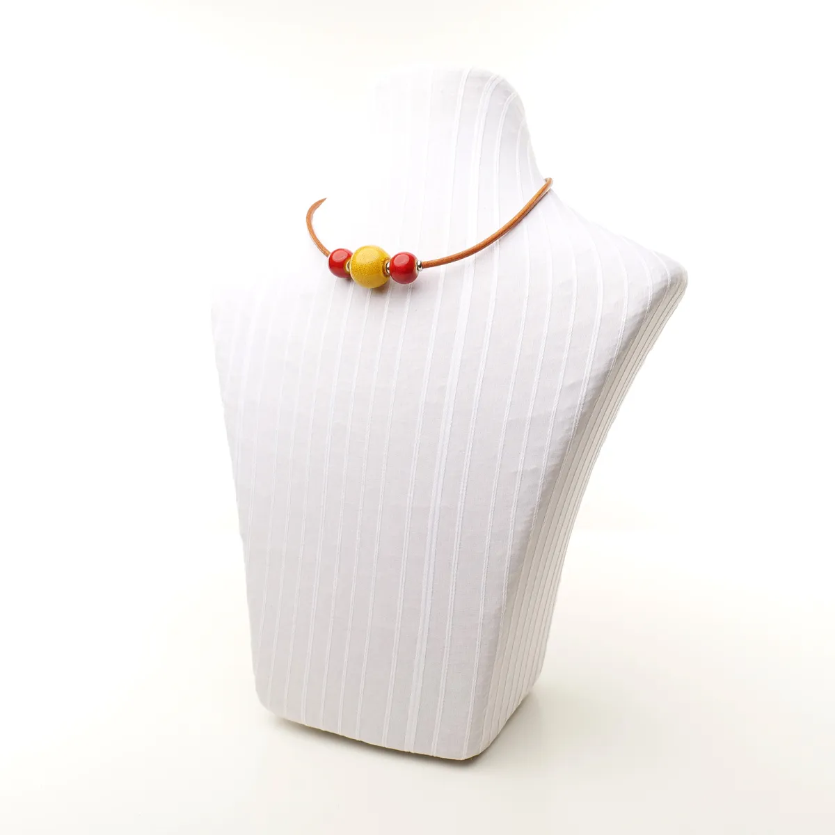 Collier Coton d'Avril ANAÏS Citron