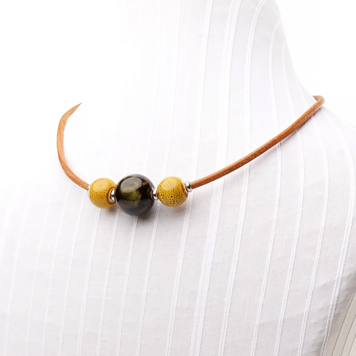 Collier Coton d'Avril ANAÏS Nébuleuse
