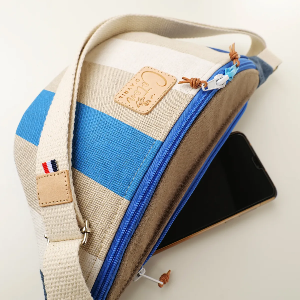 Sac banane Coton d'Avril Melisse Plage