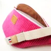 Sac banane Coton d'Avril Melisse fuchsia