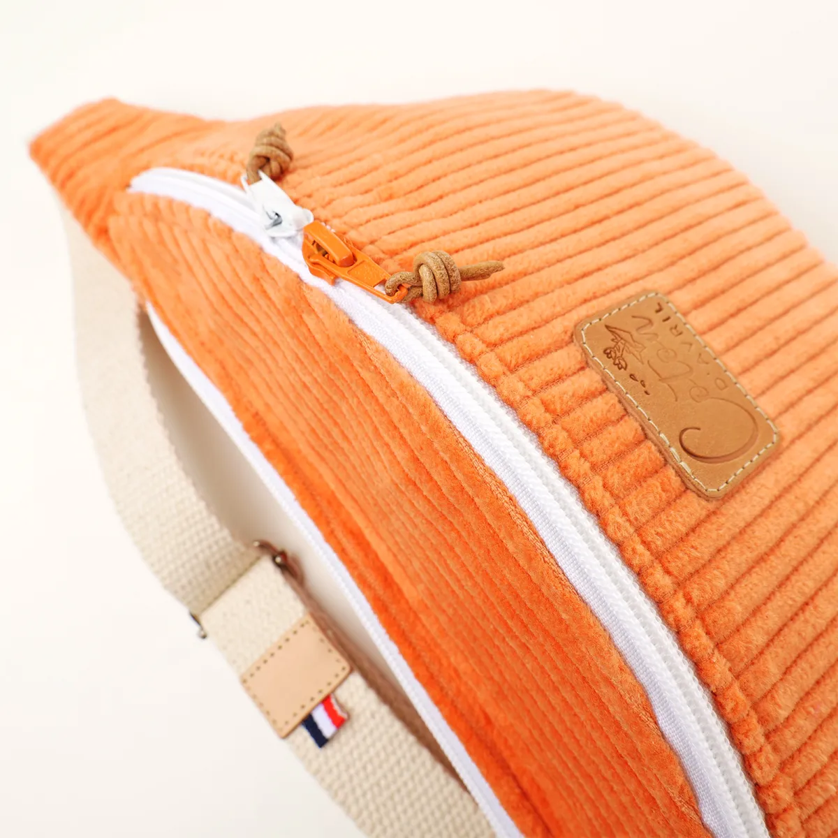 Sac banane Coton d'Avril Melisse orange