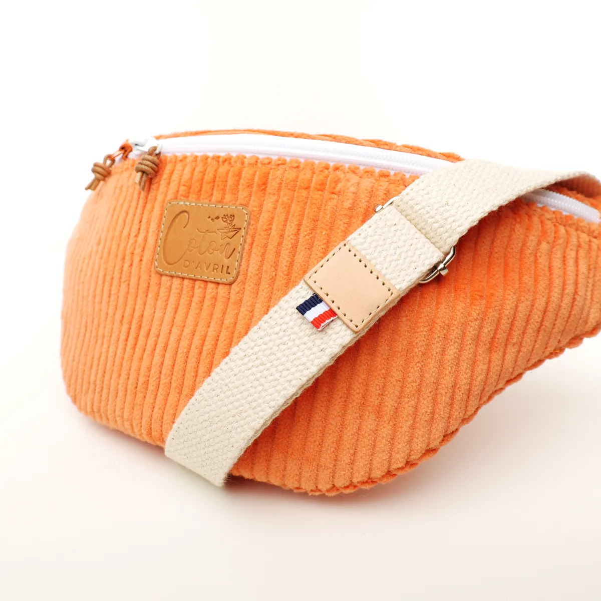 Sac banane Coton d'Avril Melisse orange