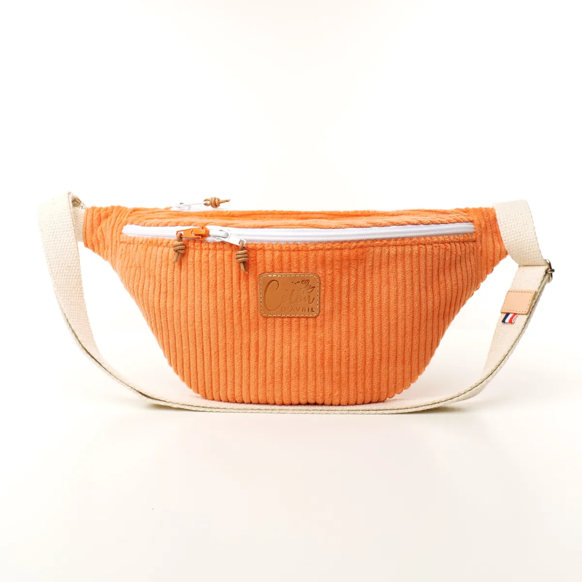 Sac banane Coton d'Avril Melisse orange