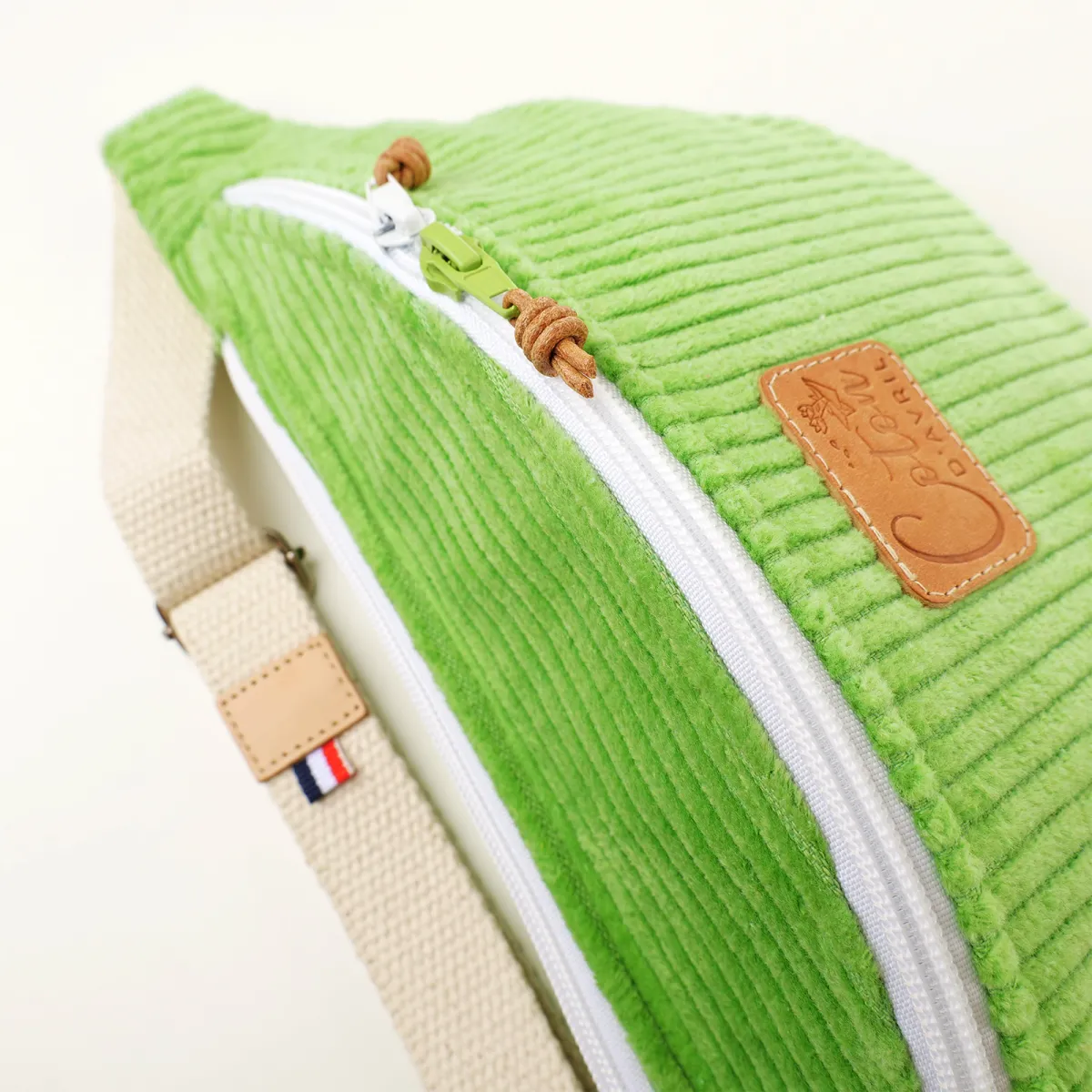 Sac banane Coton d'Avril Melisse pomme