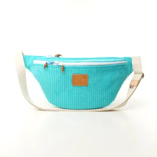 Sac banane Coton d'Avril Melisse turquoise