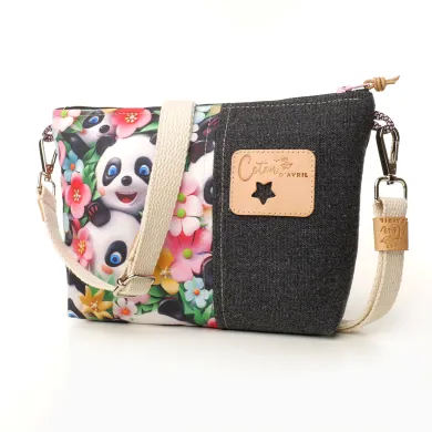 Mini sac Coton d'Avril JANO Junior pandas