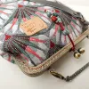 Mini sac Coton d'Avril Melodie Plumes