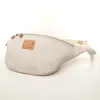 Sac banane Coton d'Avril Melisse velour creme