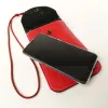 Mini sac pochette téléphone Coton d'Avril ERI Cardinal