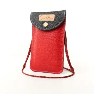 Mini sac pochette téléphone Coton d'Avril ERI Cardinal