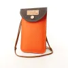 Mini sac pochette téléphone Coton d'Avril ERI Orange