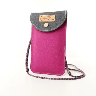 Mini sac pochette téléphone Coton d'Avril ERI Parme