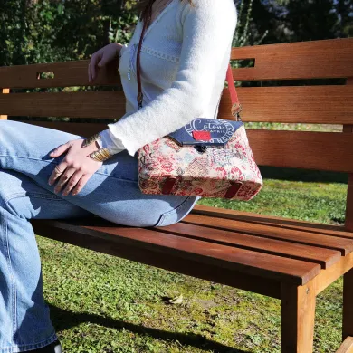 Sac à main Coton d'Avril LILOU Kilim