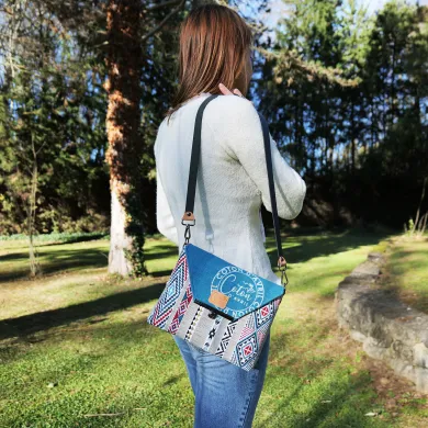 Sac à main Coton d'Avril LILOU Aztek