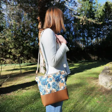 Sac à main bandoulière Coton d'Avril VERDON Arello