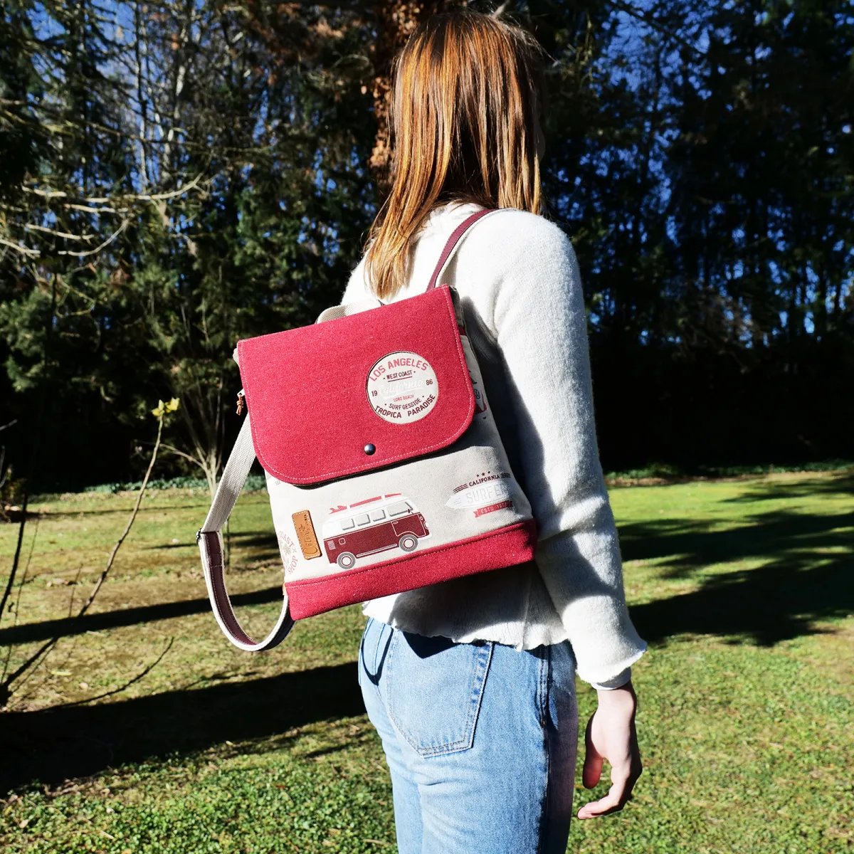 Sac à dos Coton d'Avril ALIS Van