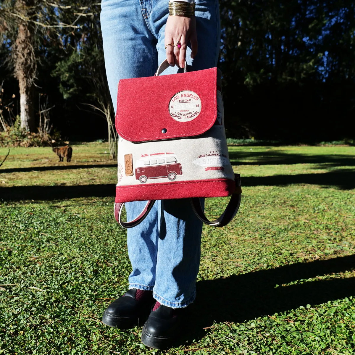 Sac à dos Coton d'Avril ALIS Van