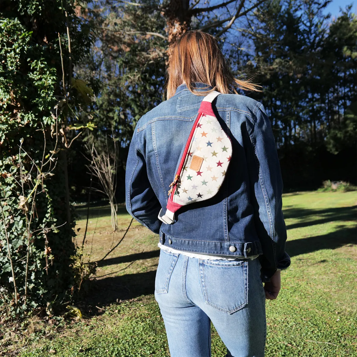 Sac banane Coton d'Avril MELISSE Etoiles