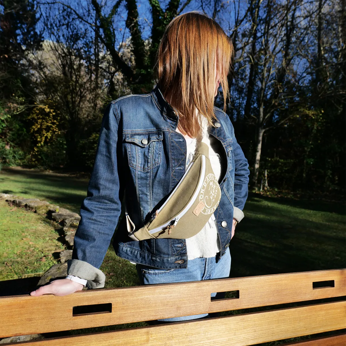 Sac banane Coton d'Avril Melisse Signature dune
