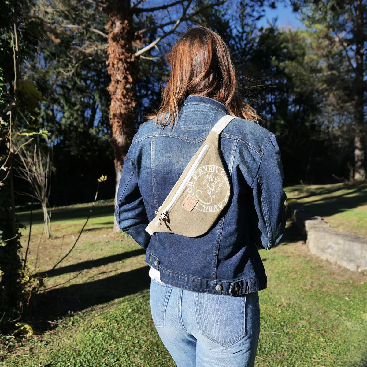 Sac banane Coton d'Avril Melisse Signature dune