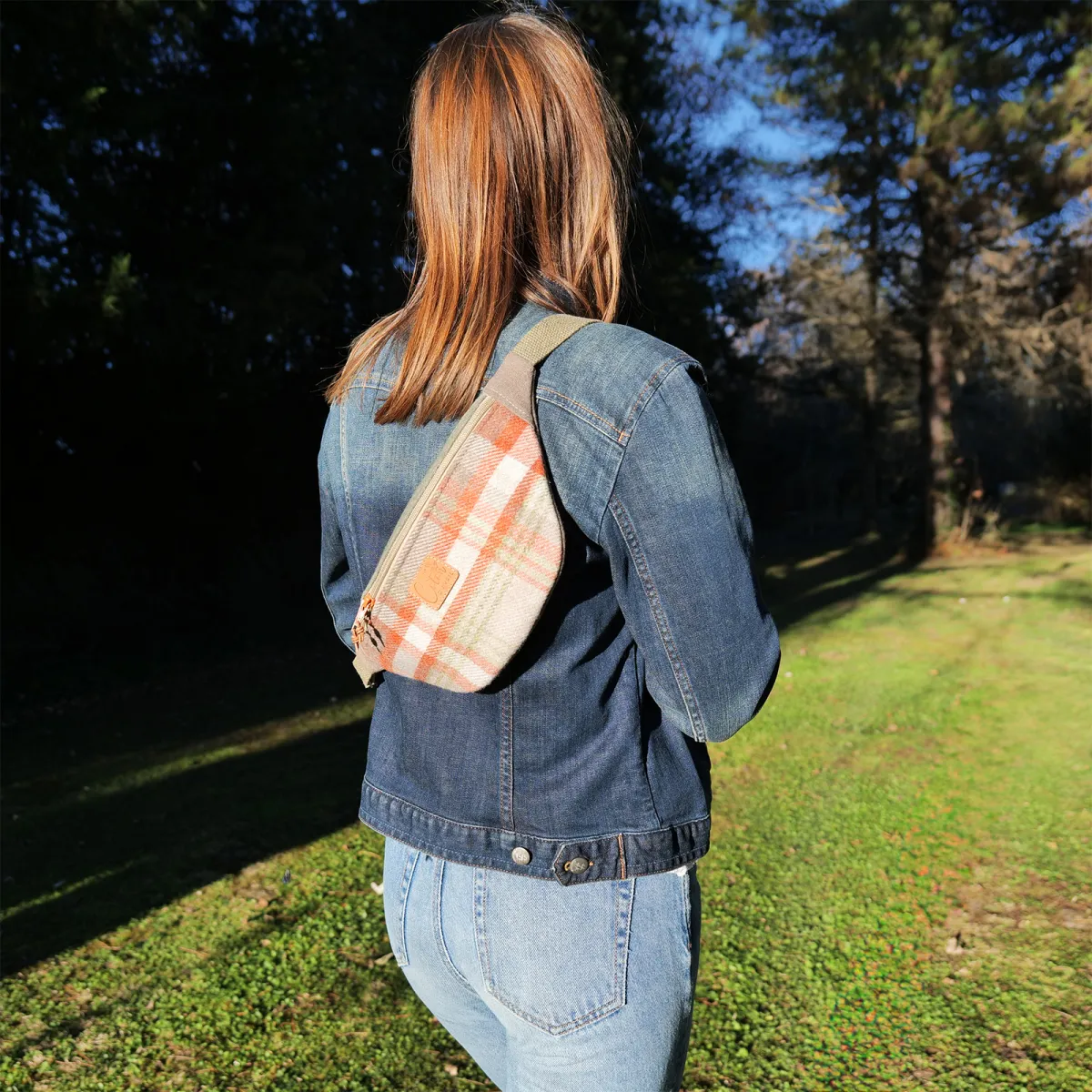 Sac Banane Coton d'Avril Melisse Mandarine