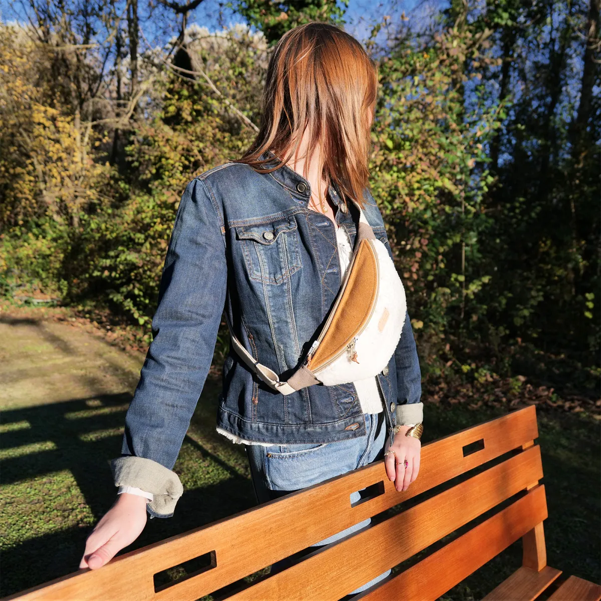 Sac banane Coton d'Avril Mélisse Mouton