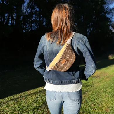 Sac Banane Coton d'Avril Melisse Cappuccino