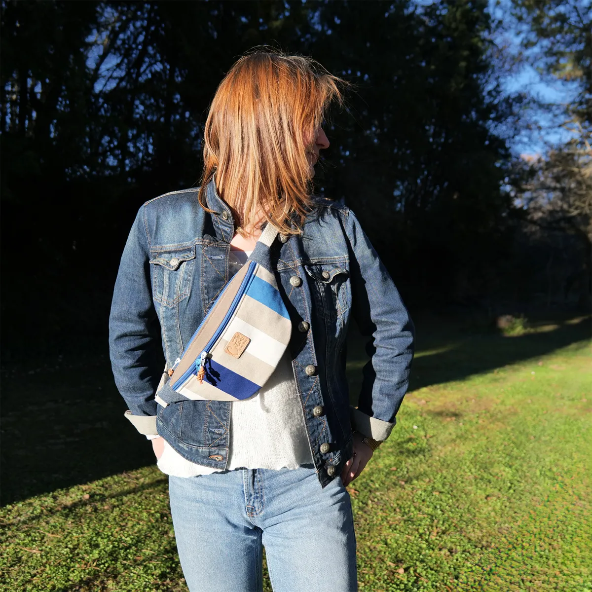Sac banane Coton d'Avril Melisse Plage