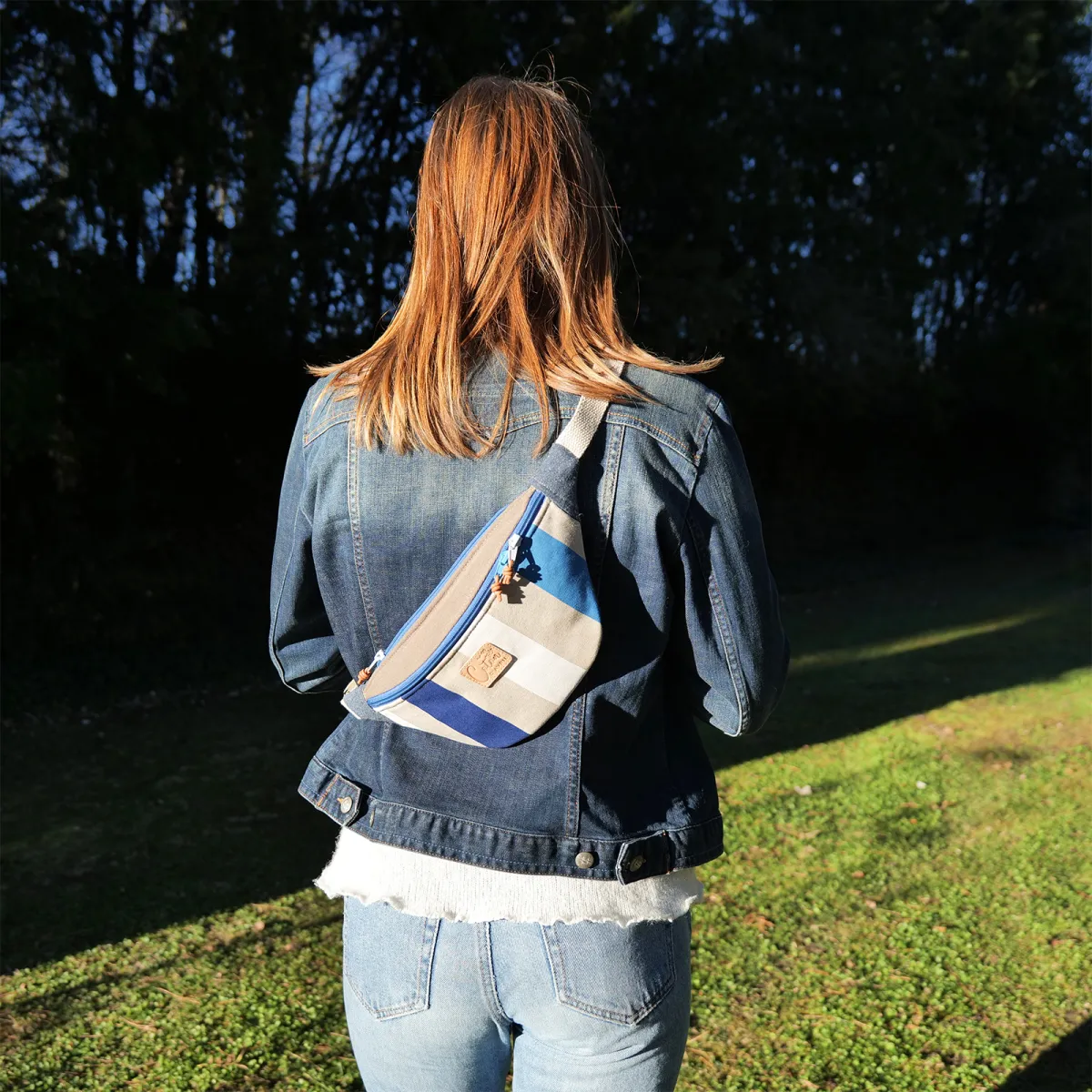 Sac banane Coton d'Avril Melisse Plage