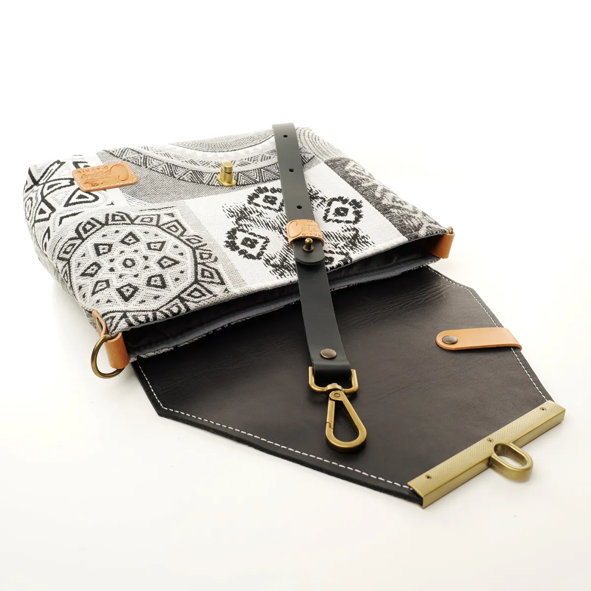 Sac à main Bandoulière Coton d'Avril ESTELLO Grafic