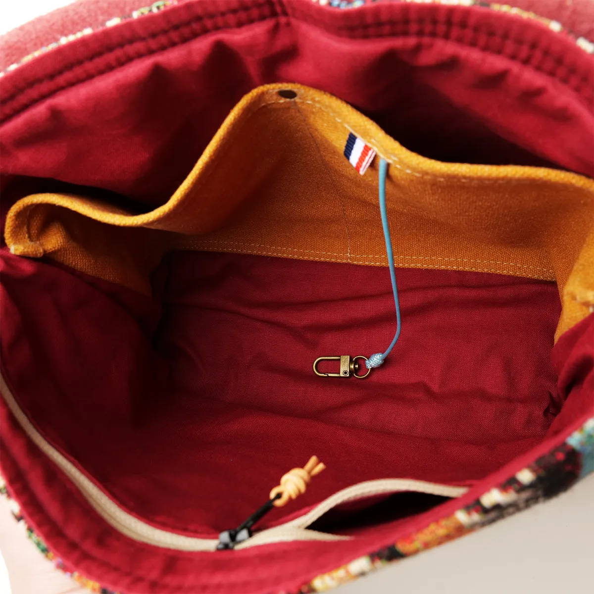 Sac à main Bandoulière Coton d'Avril ESTELLO Sillons