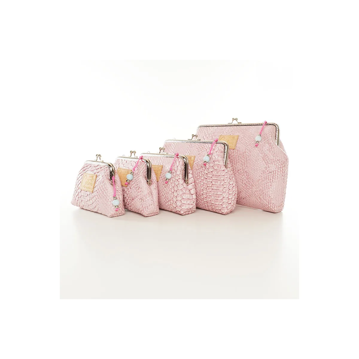 Pochette Coton d'Avril KOMODO ROSE