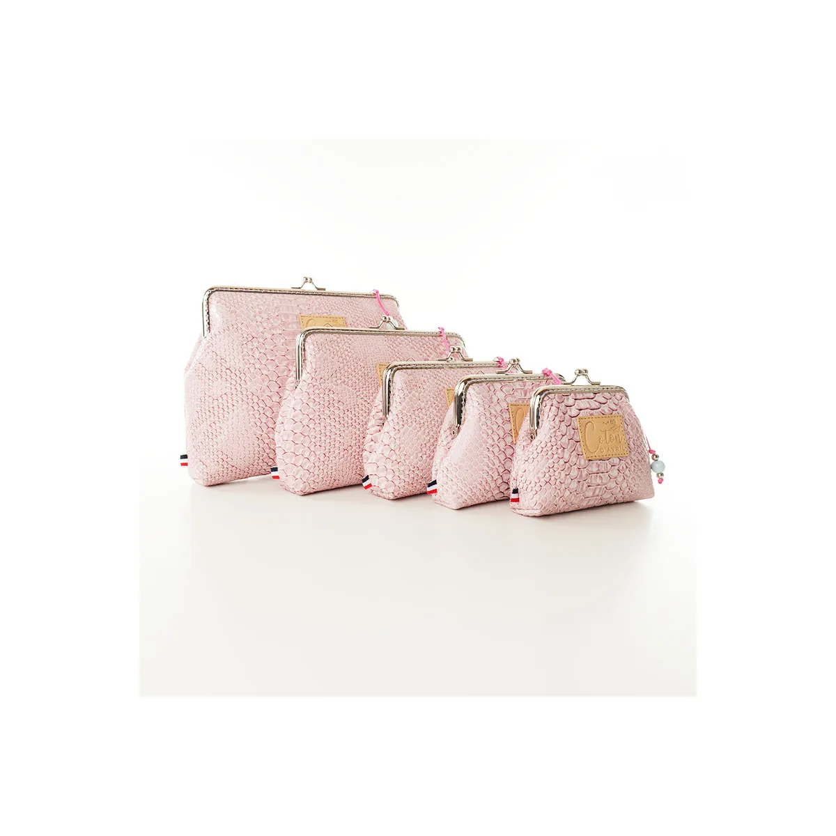 Pochette Coton d'Avril KOMODO ROSE