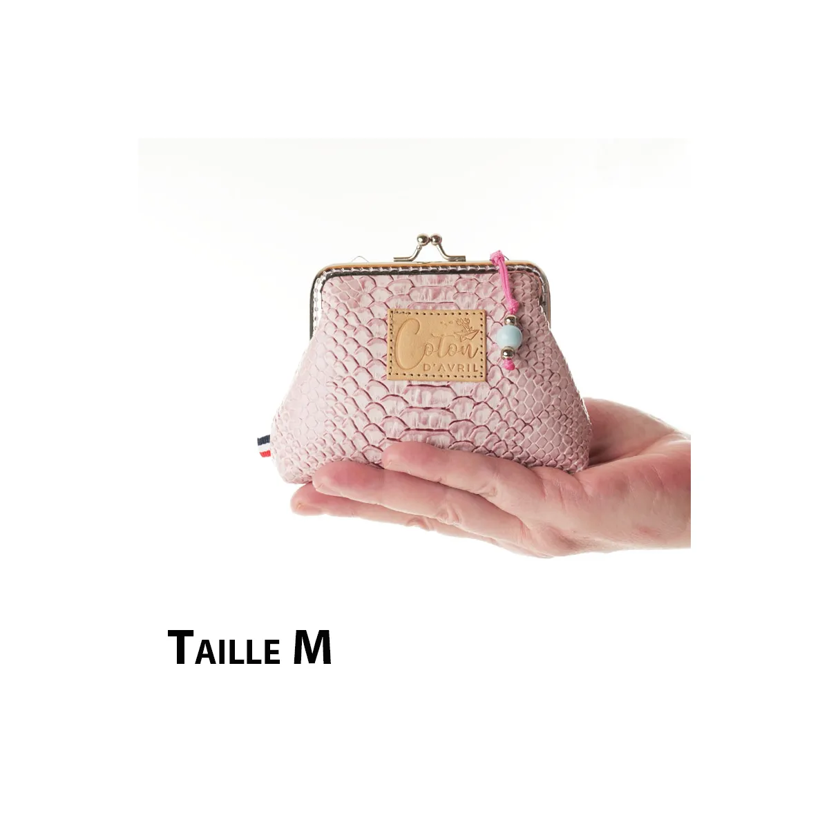 Pochette Coton d'Avril KOMODO ROSE