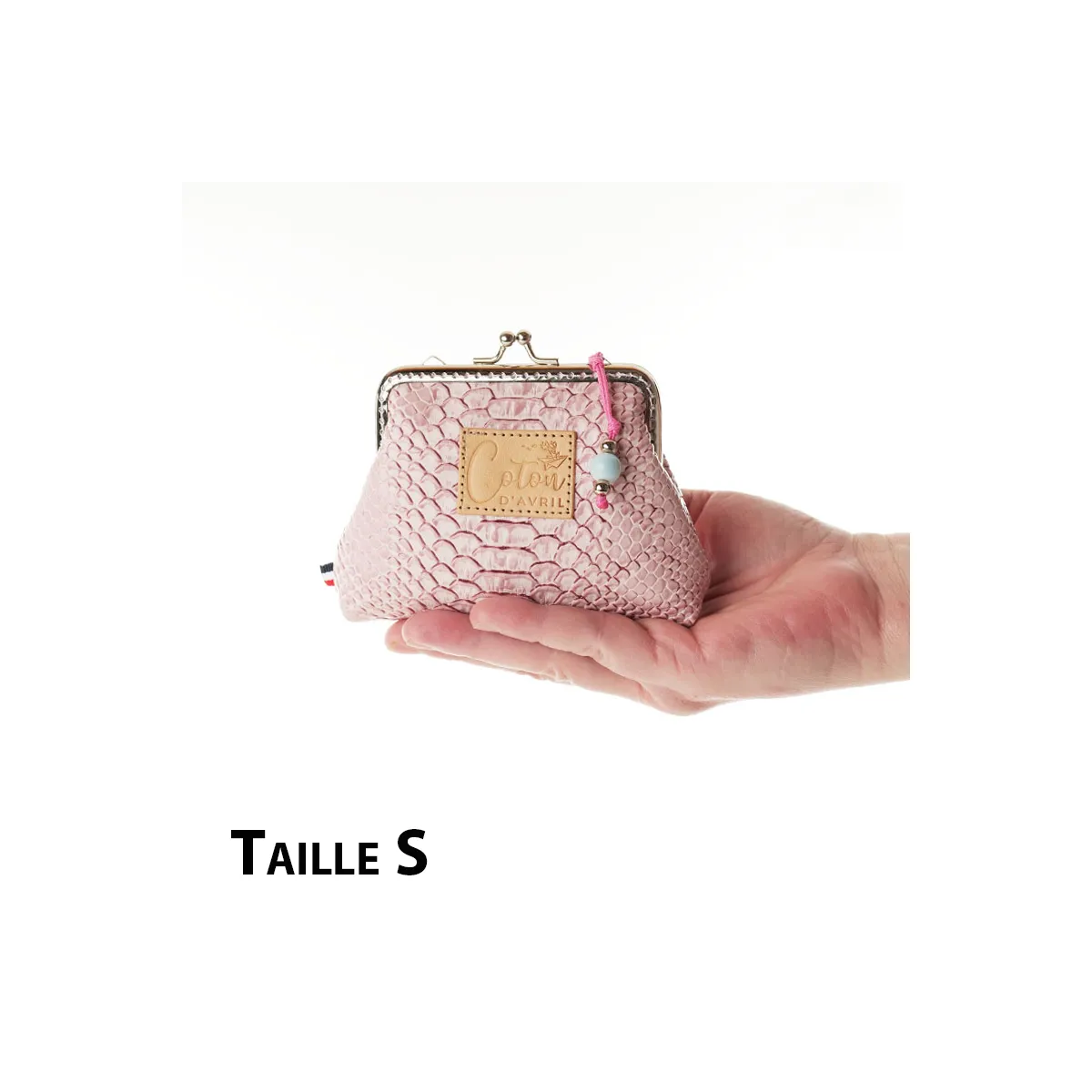 Pochette Coton d'Avril KOMODO ROSE