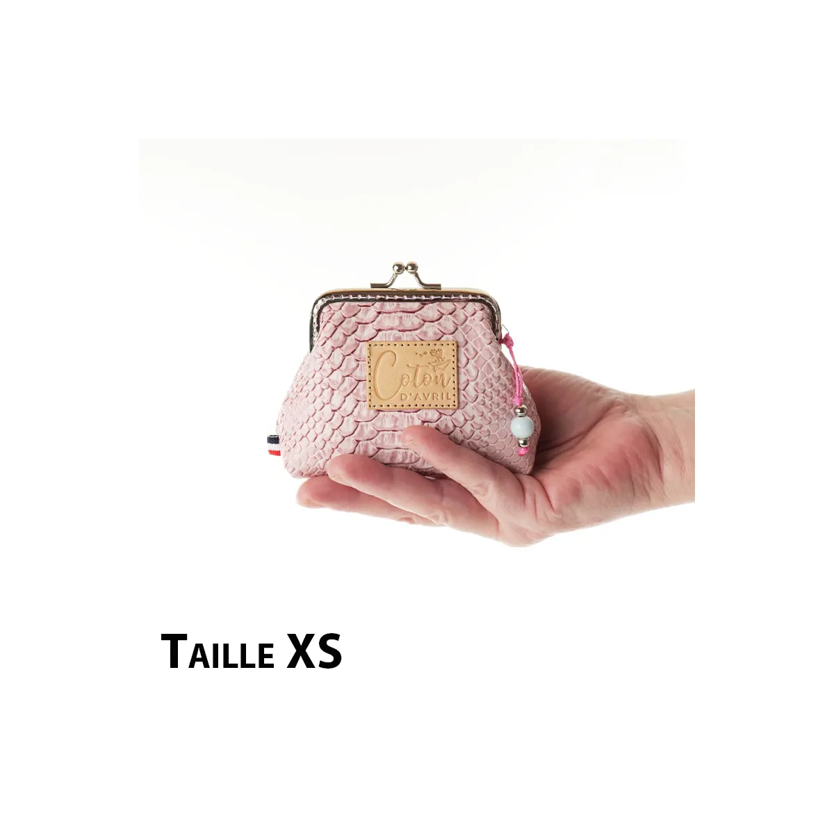 Pochette Coton d'Avril KOMODO ROSE