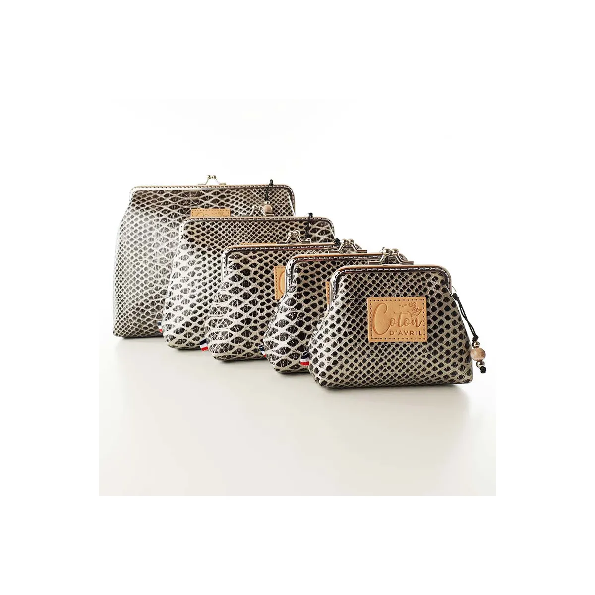 Pochette Coton d'Avril KOMODO NOIR