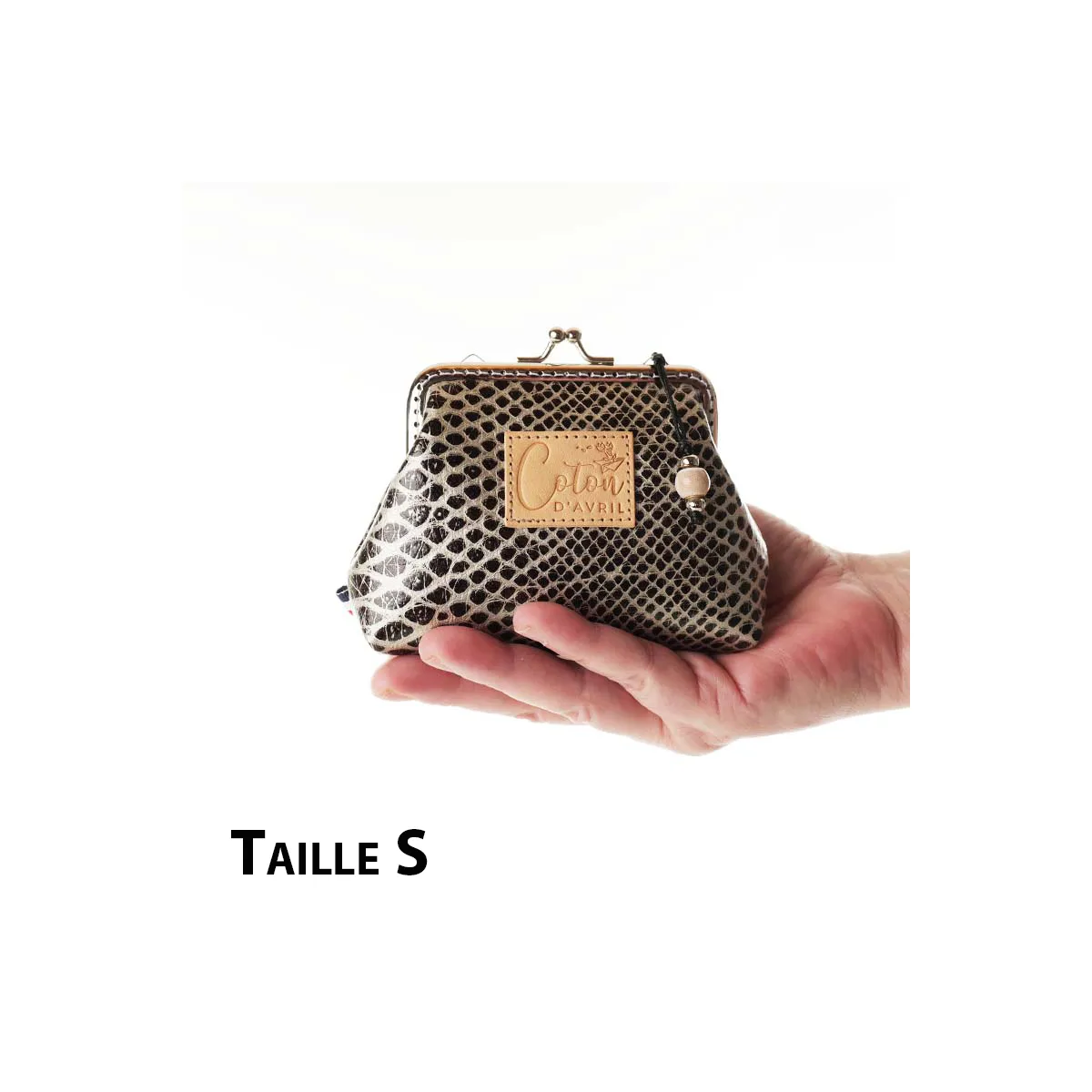 Pochette Coton d'Avril KOMODO NOIR