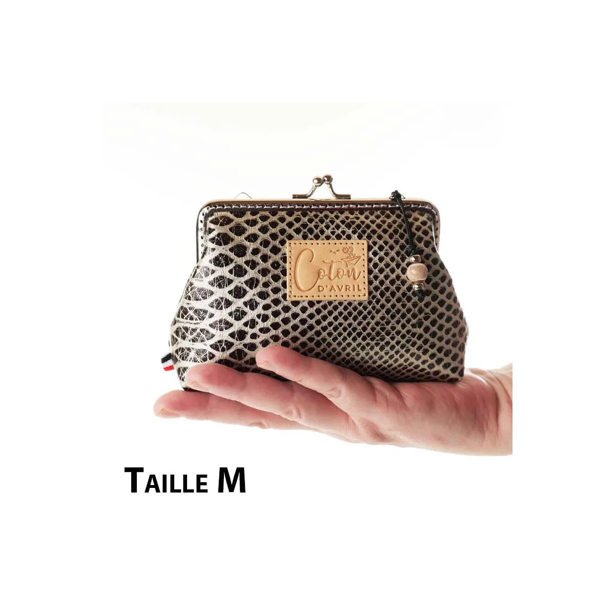 Pochette Coton d'Avril KOMODO NOIR