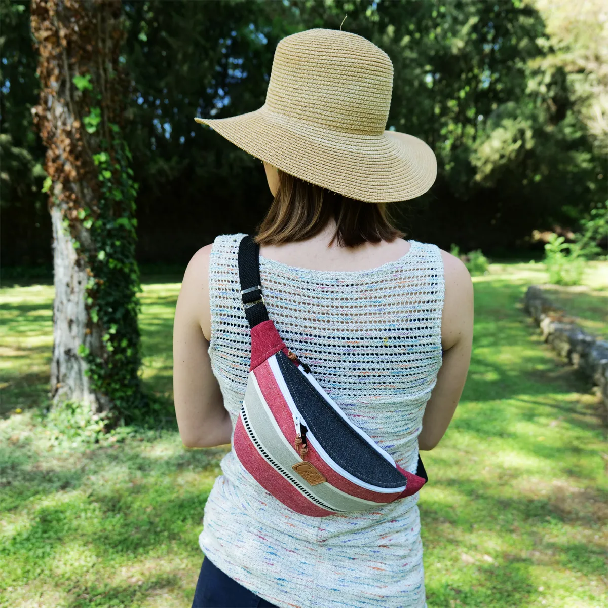 Sac banane Coton d'Avril Melisse Tribord