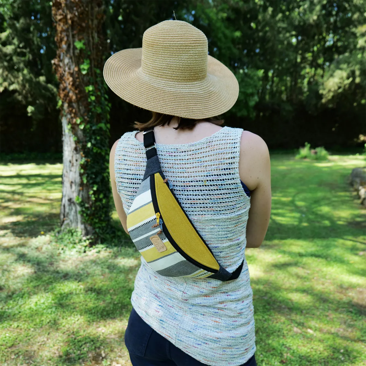 Sac banane Coton d'Avril Melisse Bâbord