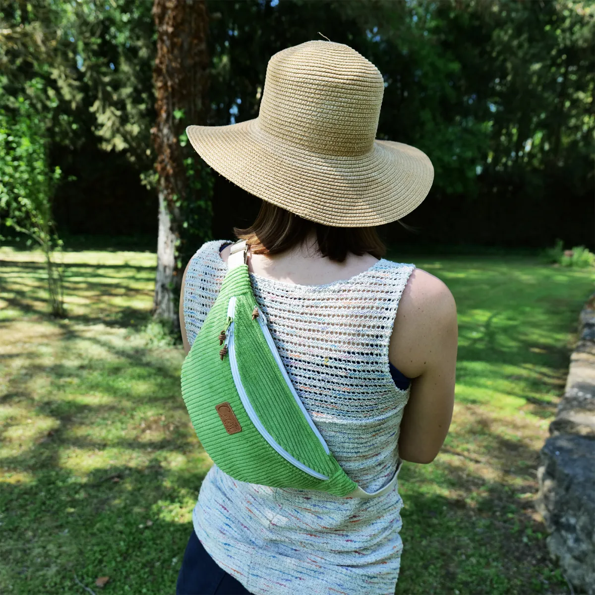 Sac banane Coton d'Avril Melisse pomme
