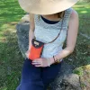 Mini sac pochette téléphone Coton d'Avril ERI Orange