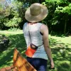Mini sac pochette téléphone Coton d'Avril ERI Parme