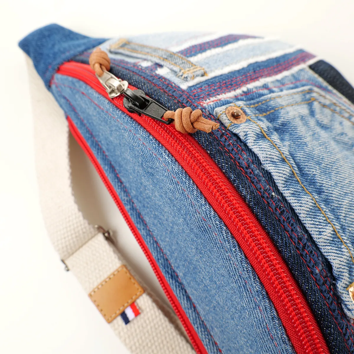 Sac banane Coton d'Avril Melisse Jean EDITION Denim