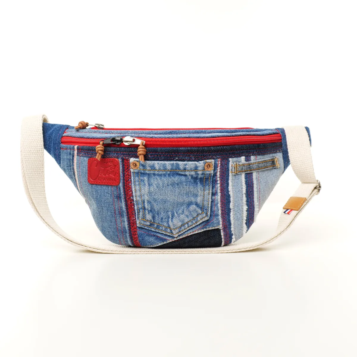 Sac banane Coton d'Avril Melisse Jean EDITION Denim